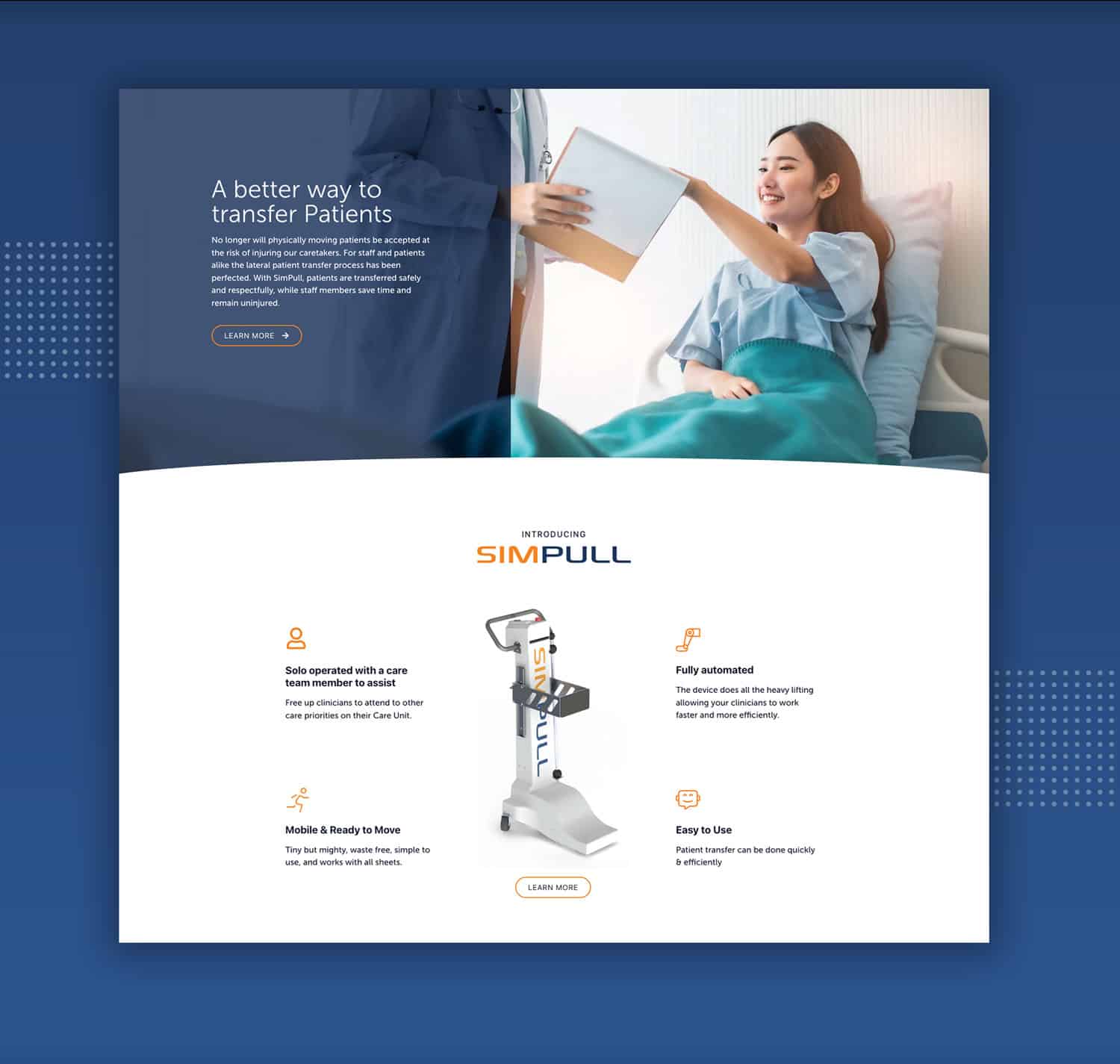 The Patient Company website image