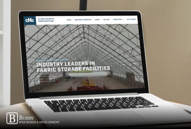 Clear Heights Construction Website Preview
