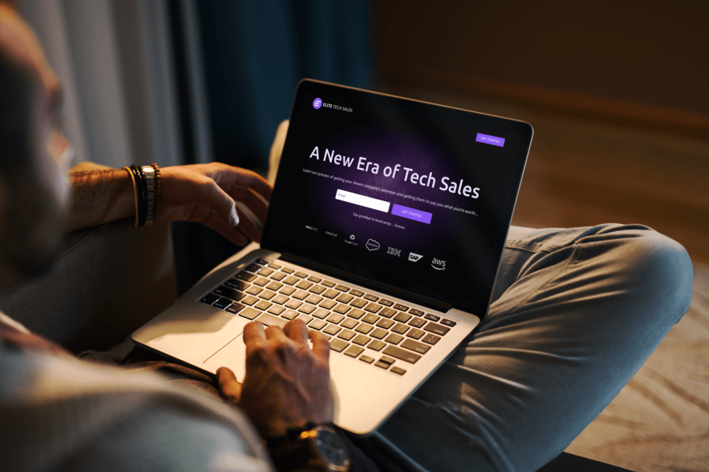 Elite Tech Sales site Preview